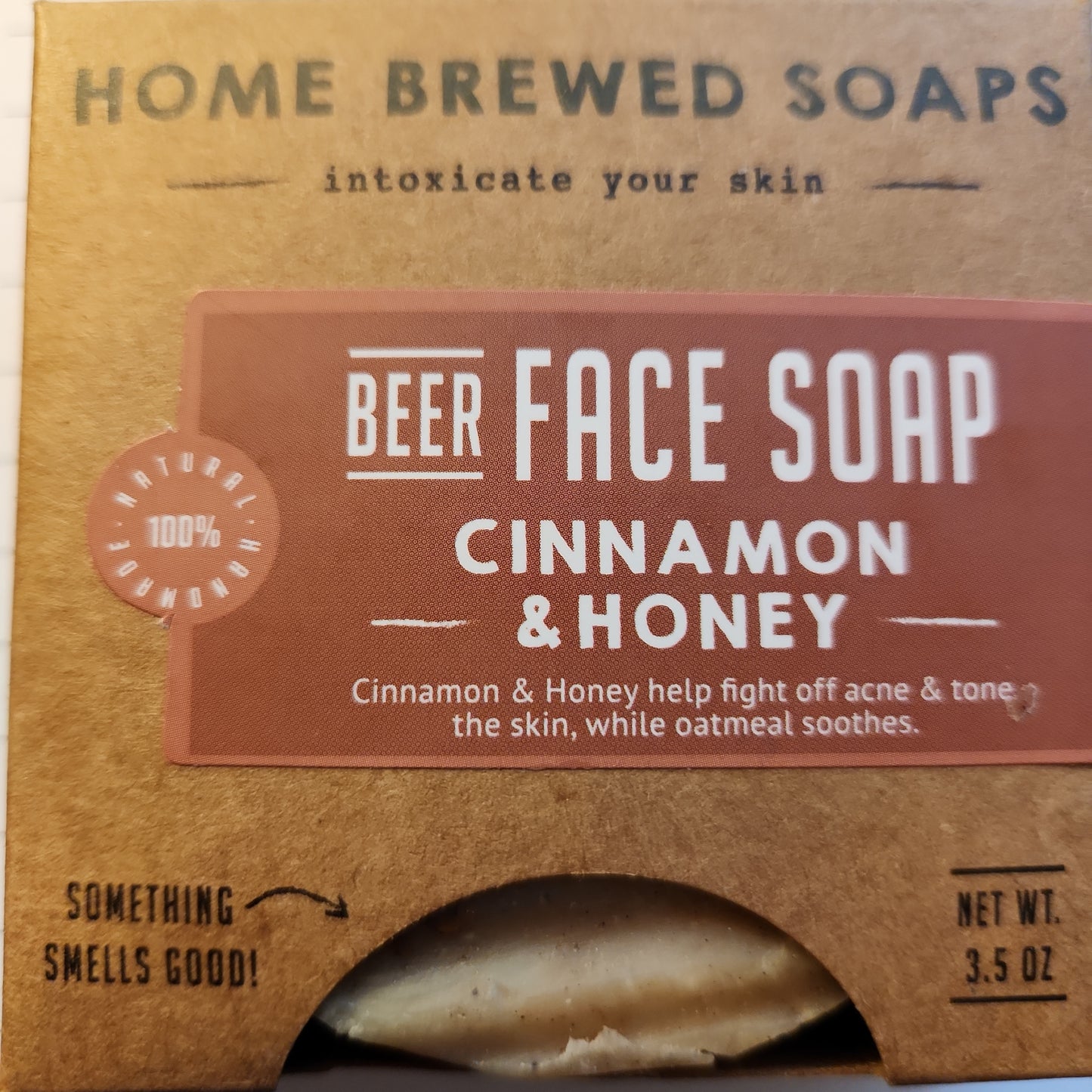 Cinnamon & Honey Beer Face Soap - Wiggle & Ding