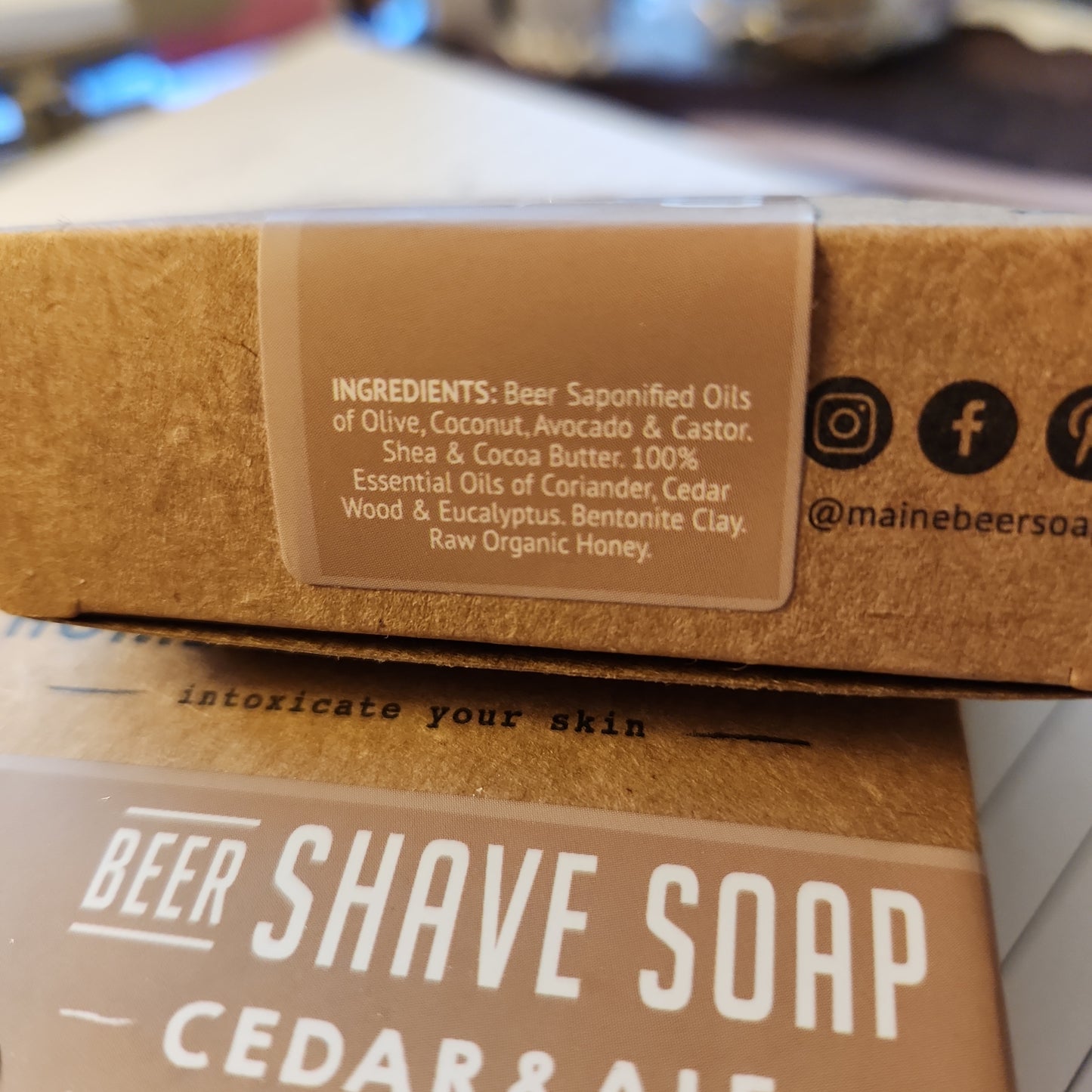 Cedar & Ale Beer Shaving Soap - Wiggle & Ding
