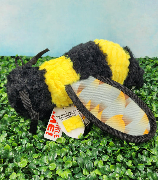 Steel Dog Bumble Bee Tough Toy - Wiggle & Ding