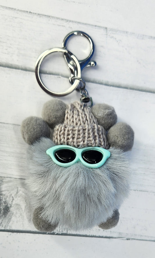 Pom Pom Keychain - Wiggle & Ding