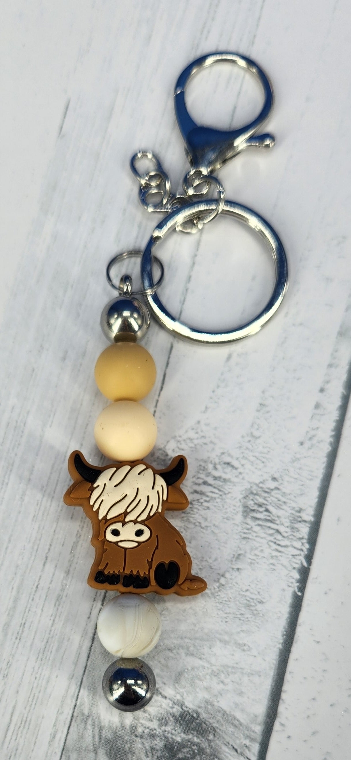 Silicone Keychain - Wiggle & Ding