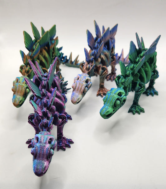 3D Stegosaurus - Wiggle & Ding
