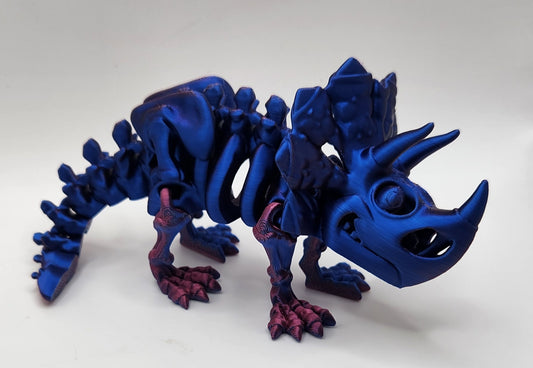 3D Triceratops - Wiggle & Ding