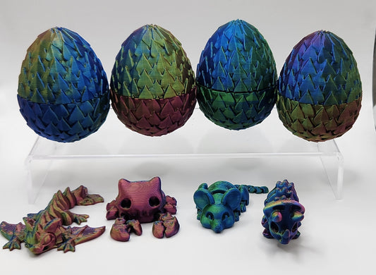 3D Animals with egg - Wiggle & Ding