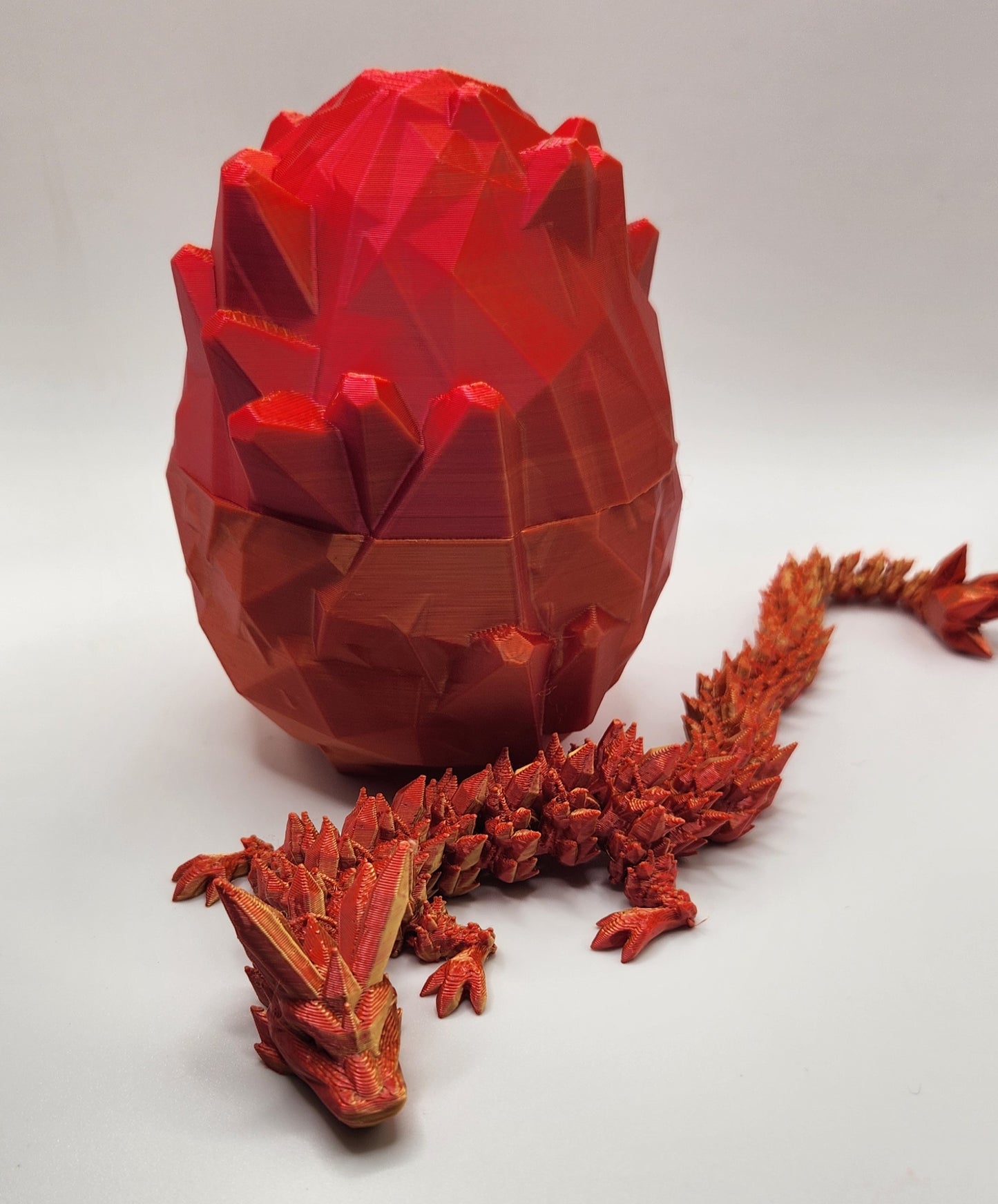 3D Large Dragon with Egg