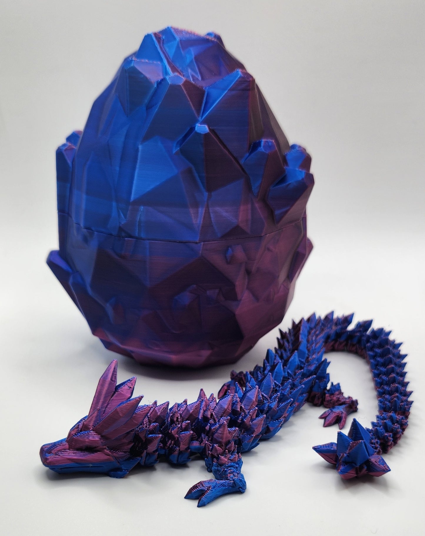 3D Large Dragon with Egg