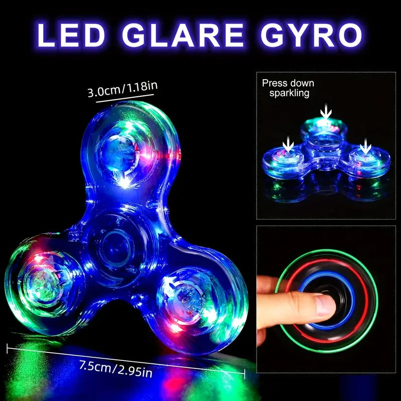Transparent LED Spinner - Wiggle & Ding