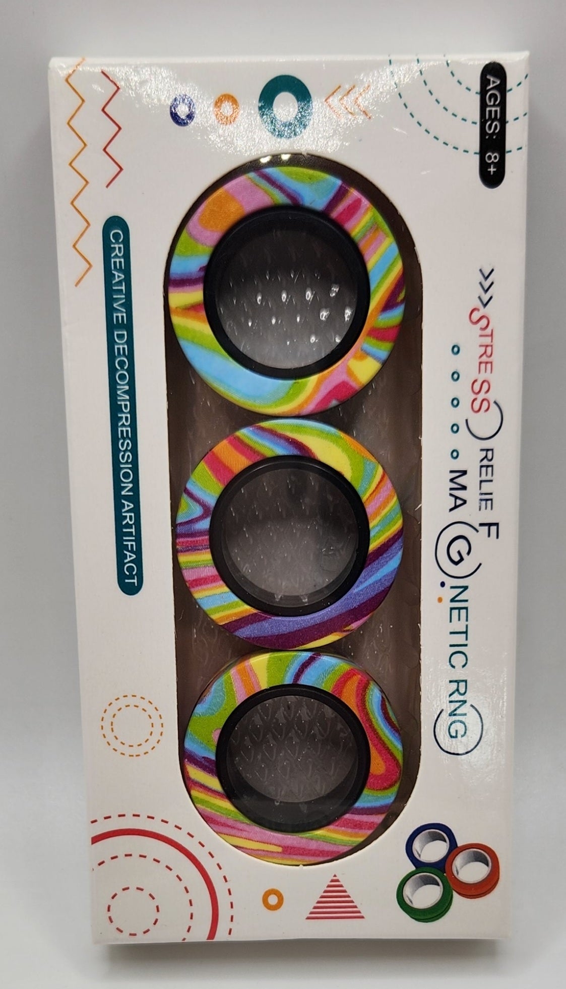 Fidget Magnetic Rings - Wiggle & Ding