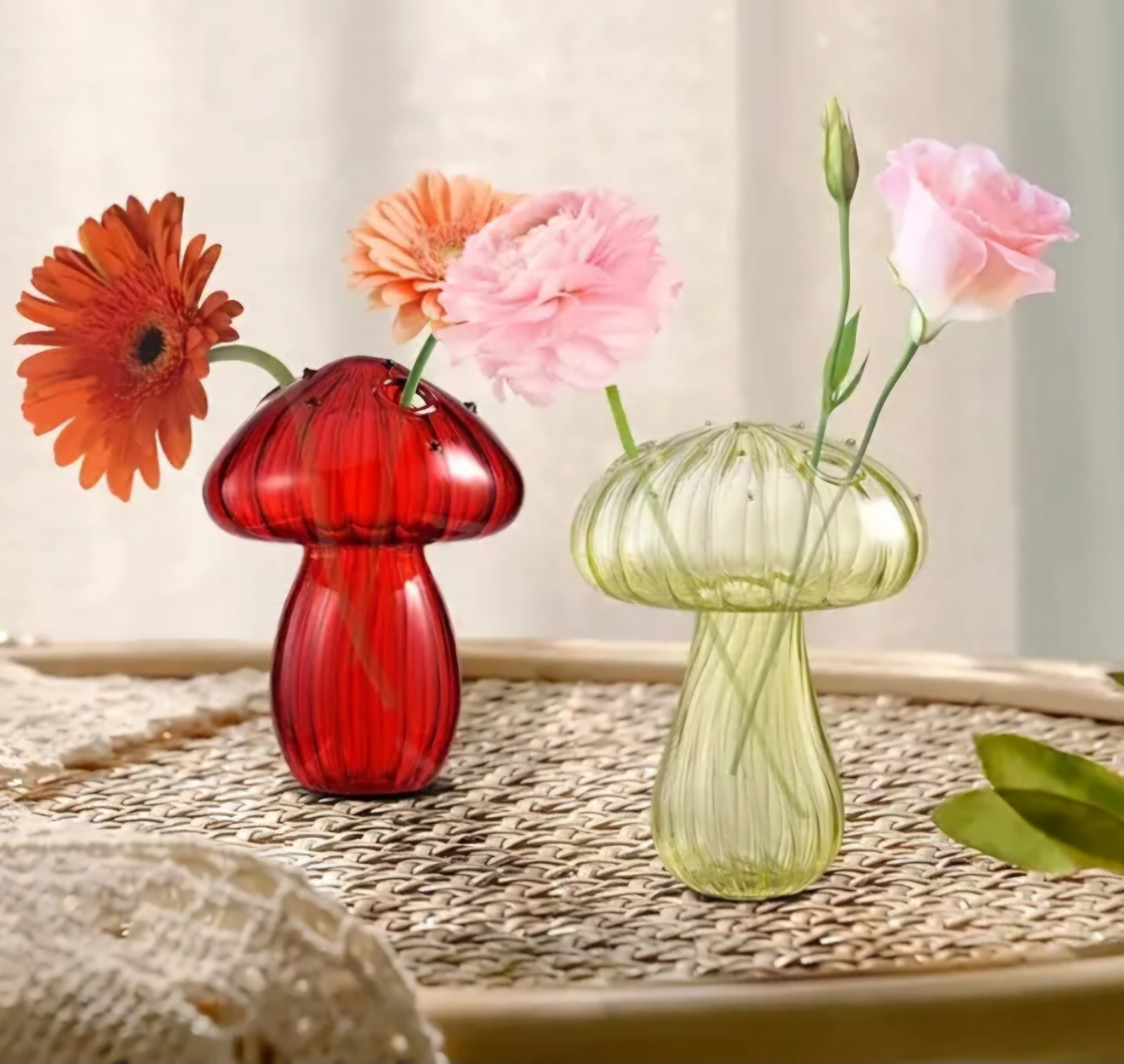 Mushroom Vase /Propagation Vase - Wiggle & Ding