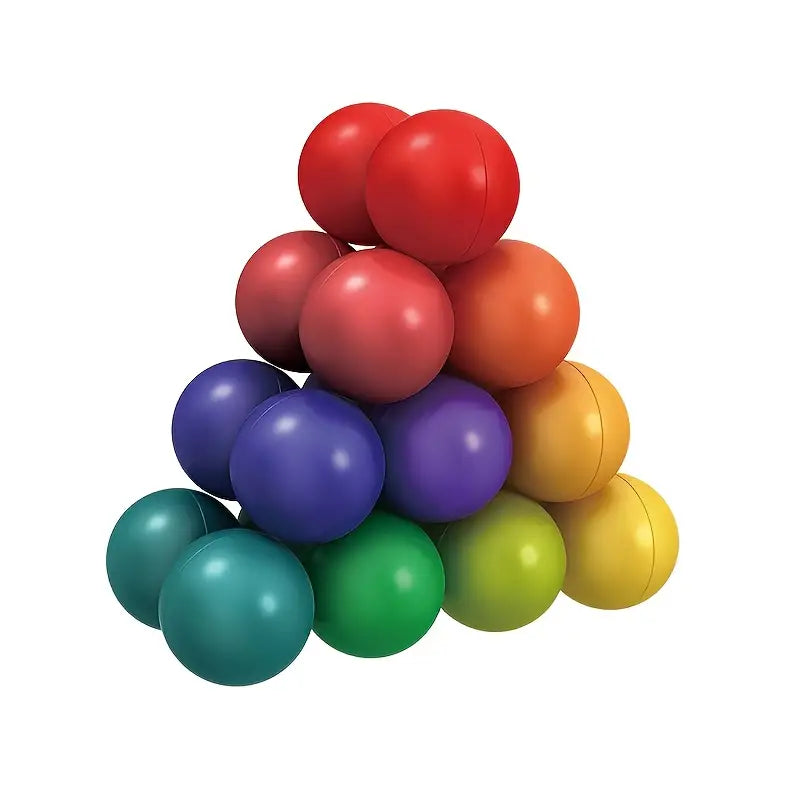 Rainbow Ball Educational Sensory Toy - Wiggle & Ding