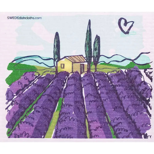 Swedish Dishcloth Purple Vinyard - Wiggle & Ding