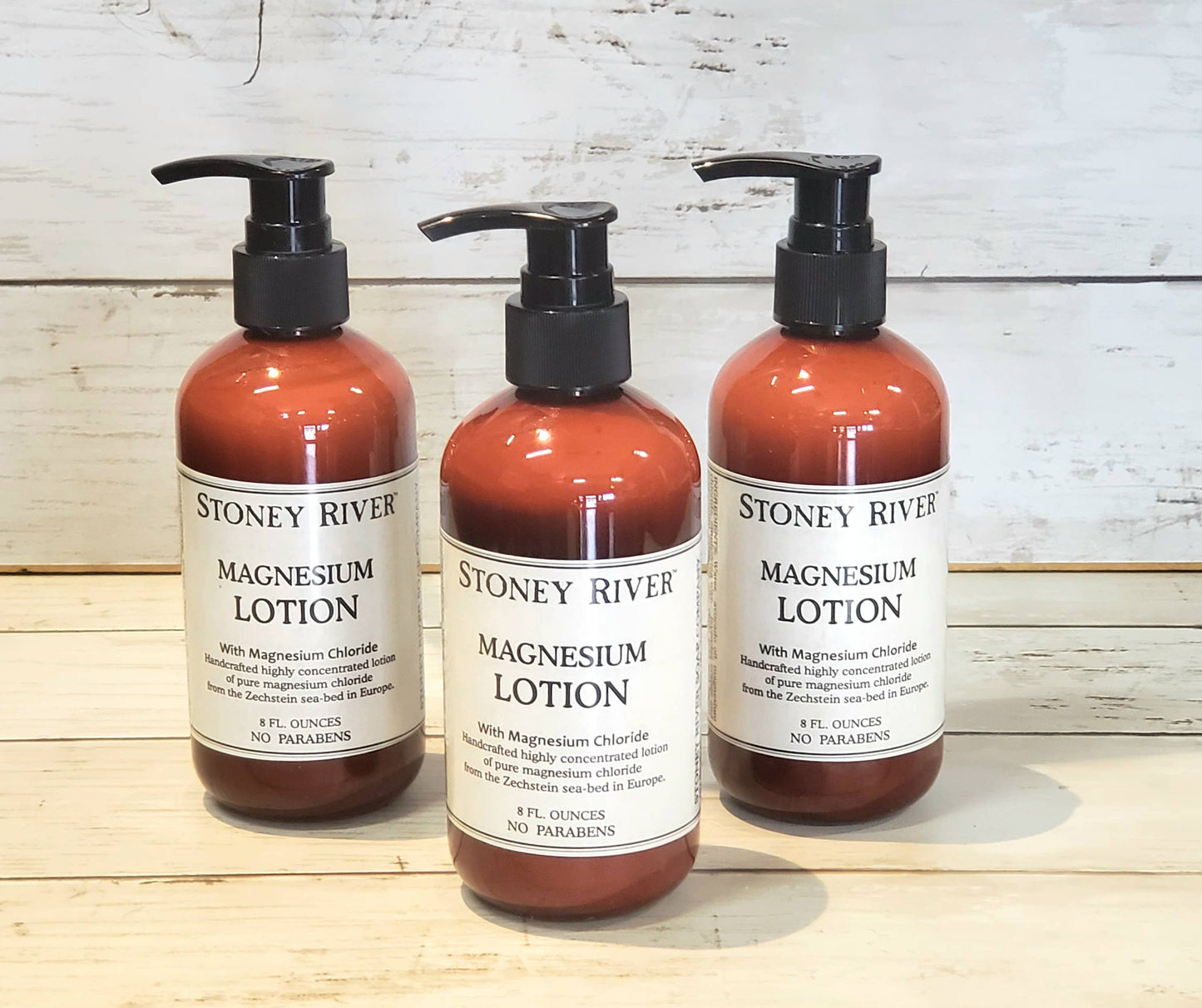 Magnesium Body Lotion - 8 oz pump bottles - Wiggle & Ding