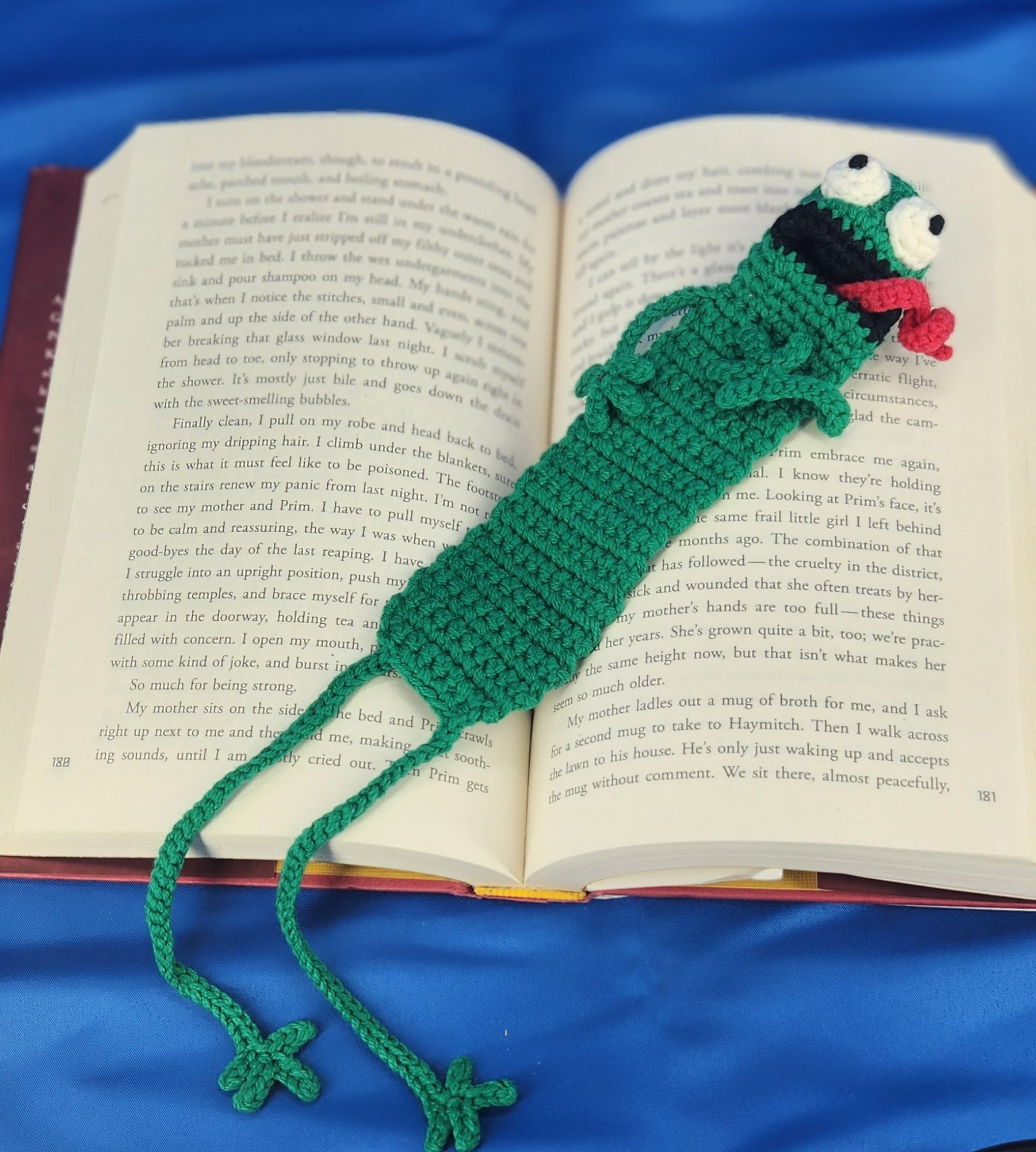 Crochet Bookmrk - Wiggle & Ding