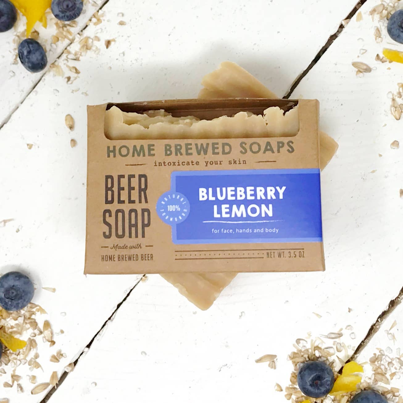 Blueberry Lemon Beer Soap - LIMITED EDTION SOAP! - Wiggle & Ding