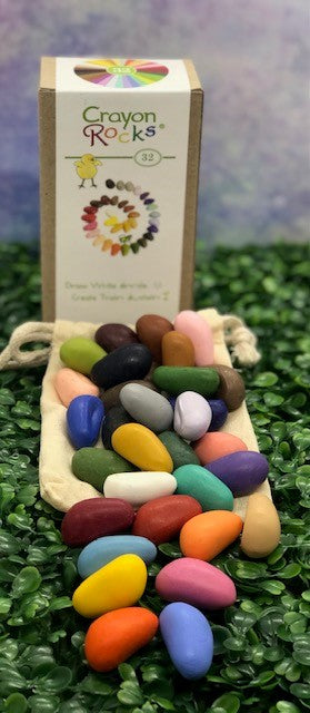 Crayons-ROCKS! Let's Play with ROCKS *Handmade, Draw, Write, Smile while we Create, Train, Sustain! (100% Handmade Soy) - Wiggle & Ding