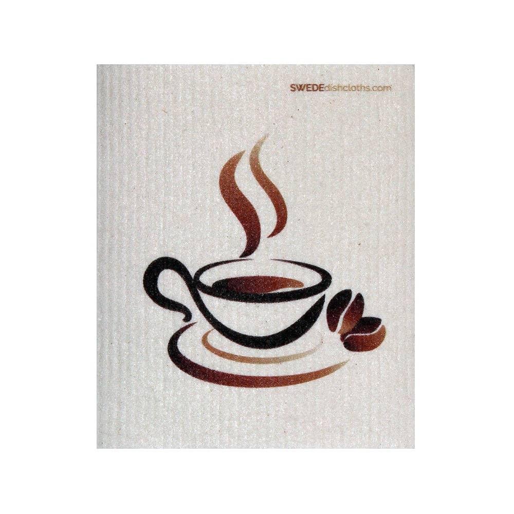 Swedish Dishcloth Steaming Coffee - Wiggle & Ding