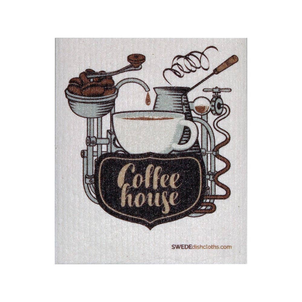 Swedish Dishcloth Coffee House - Wiggle & Ding