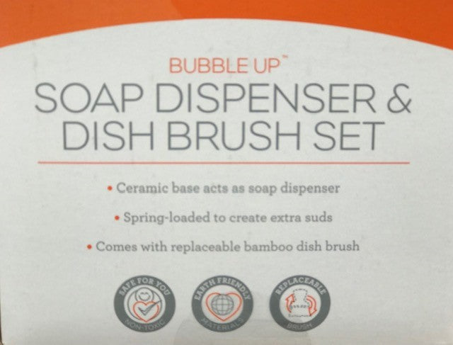 Bubble Up Dish Brush Set - Wiggle & Ding