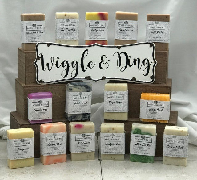 Cold Pressed Bath Soap & Scrub - Wiggle & Ding