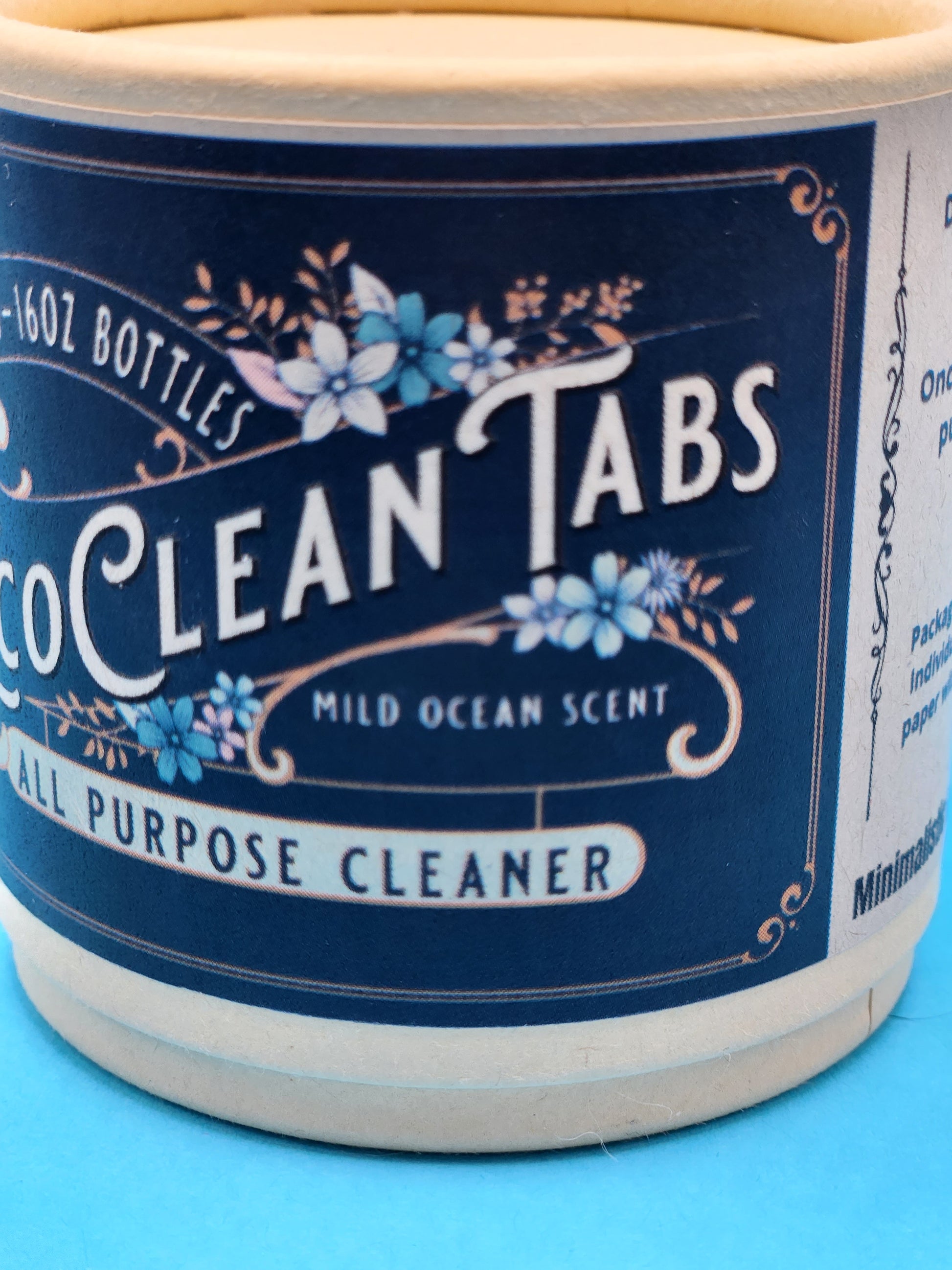 Eco Clean Tabs | All-Purpose Household Concentrated Cleaning Tablets in a Bamboo Jar | Makes 6 16 ounce bottles of liquid cleaning spray - Wiggle & Ding