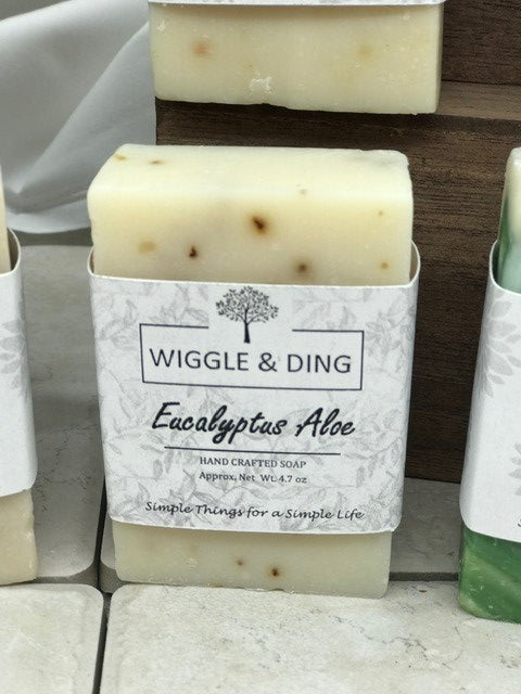 Cold Pressed Bath Soap & Scrub - Wiggle & Ding