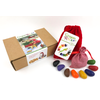 Crayons-ROCKS! Let's Play with ROCKS *Handmade, Draw, Write, Smile while we Create, Train, Sustain! (100% Handmade Soy) - Wiggle & Ding
