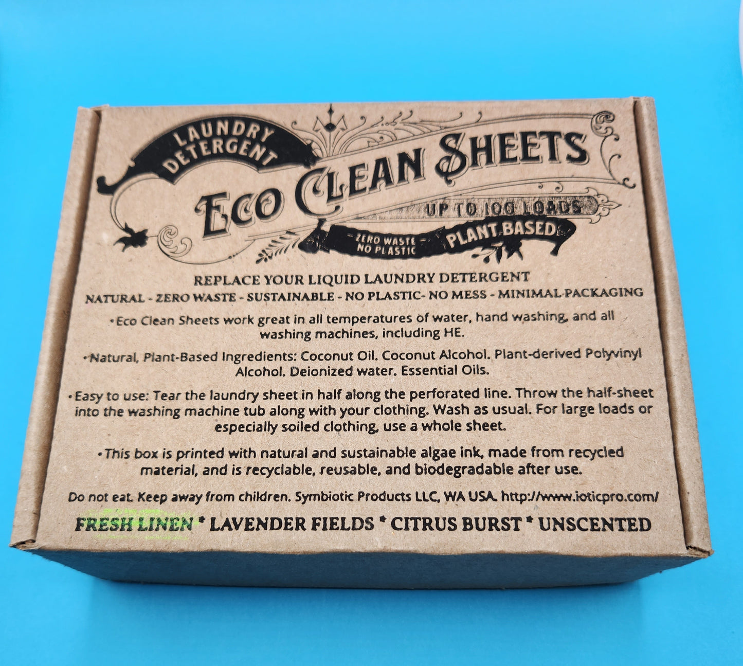 Eco-Clean Laundry Detergent Sheets - Wiggle & Ding