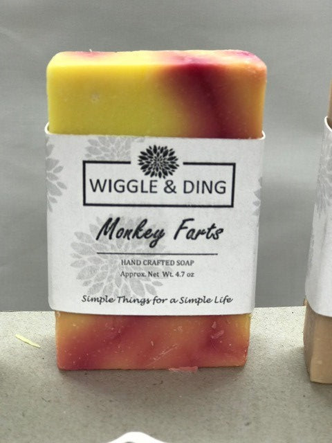 Cold Pressed Bath Soap & Scrub - Wiggle & Ding