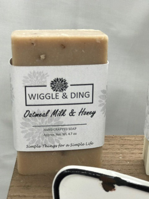 Cold Pressed Bath Soap & Scrub - Wiggle & Ding