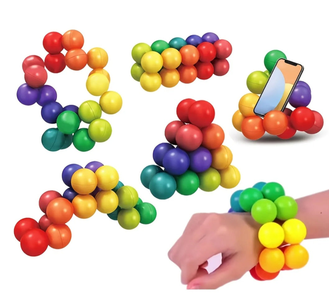 Decompression Flexible Ball Puzzle Sensory - Wiggle & Ding