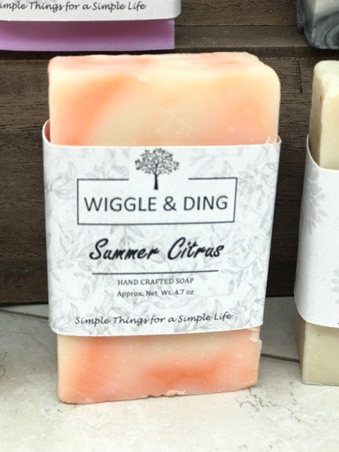 Cold Pressed Bath Soap & Scrub - Wiggle & Ding