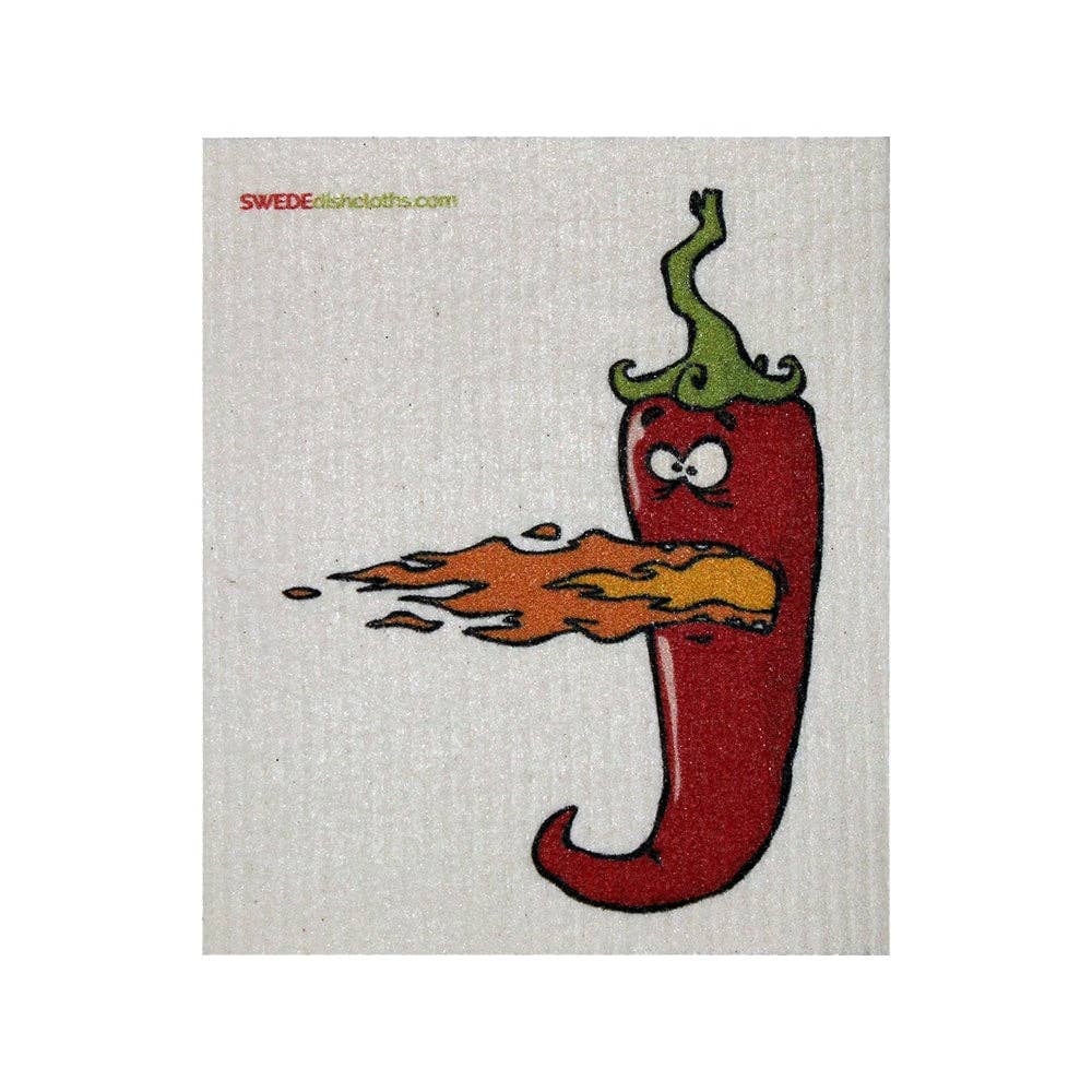 Swedish Dishcloth Hot Chili Pepper - Wiggle & Ding