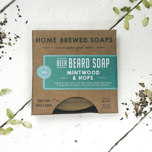 Mintwood & Hops Beard Beer Soap - Wiggle & Ding